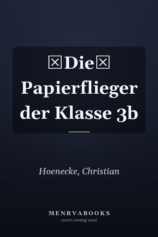 Die Papierflieger der Klasse 3b