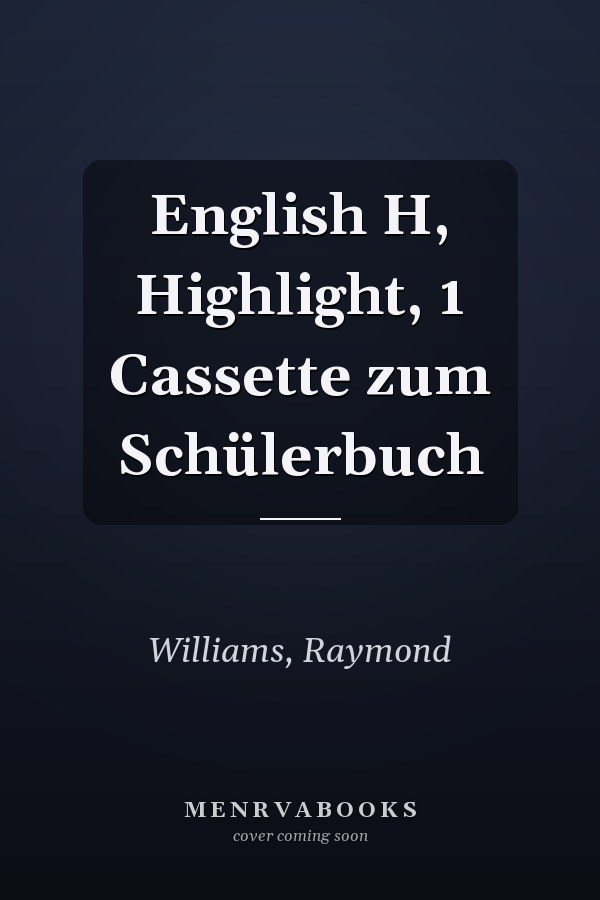 English H, Highlight, 1 Cassette zum Schülerbuch