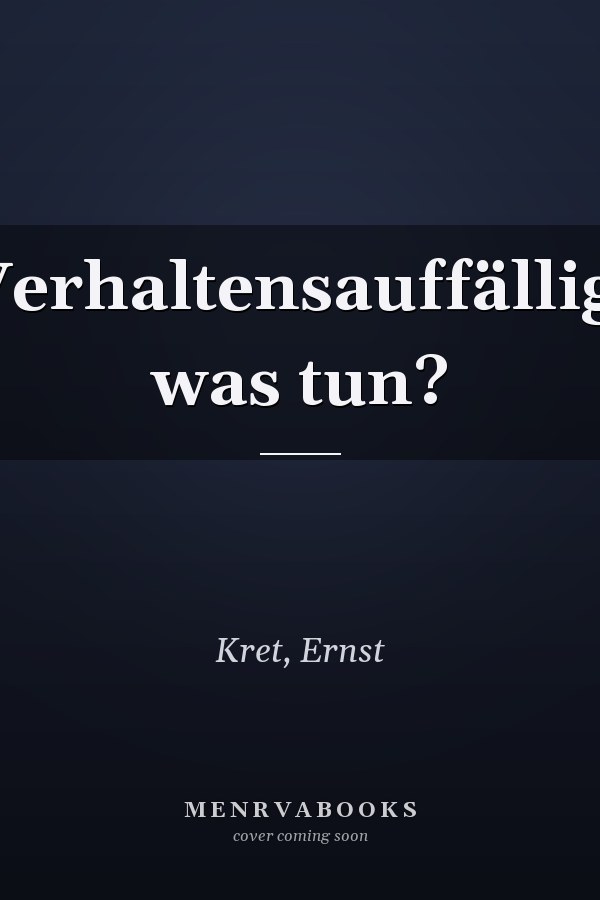 Verhaltensauffällig, was tun?