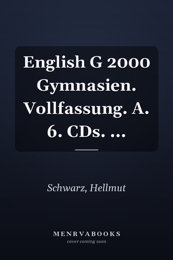 English G 2000 Gymnasien. Vollfassung. A. 6. CDs. ...