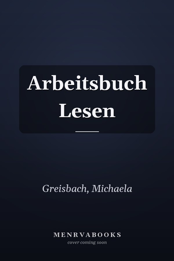Arbeitsbuch Lesen
