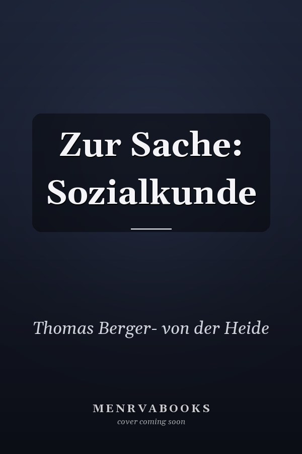 Zur Sache: Sozialkunde