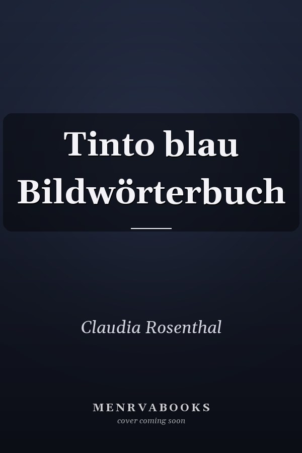 Tinto blau Bildwörterbuch