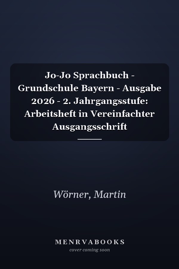 Jo-Jo Sprachbuch - Grundschule Bayern - Ausgabe 2026 - 2. Jahrgangsstufe: Arbeitsheft in Vereinfachter Ausgangsschrift