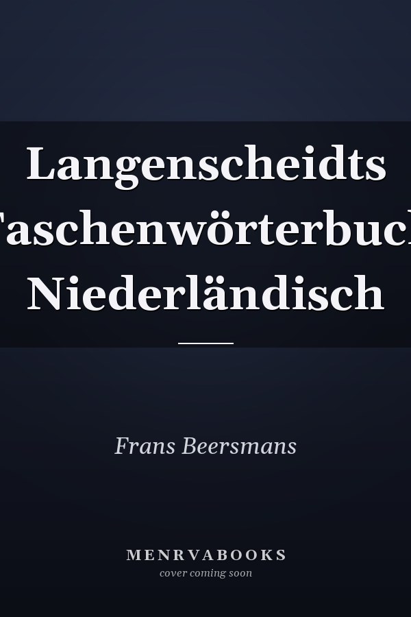 Langenscheidts Taschenwörterbuch Niederländisch