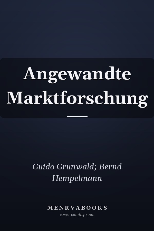Angewandte Marktforschung