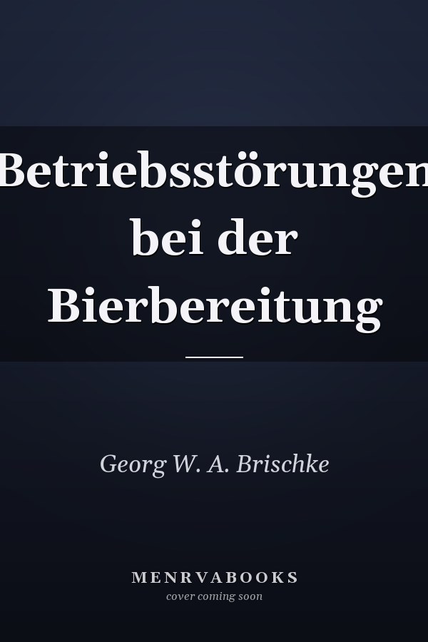 Betriebsstörungen bei der Bierbereitung
