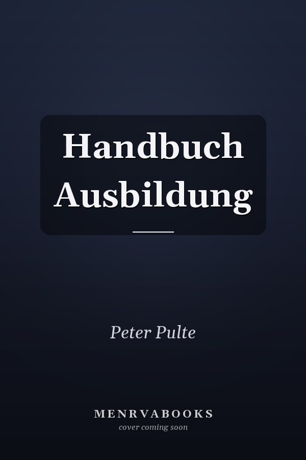 Handbuch Ausbildung