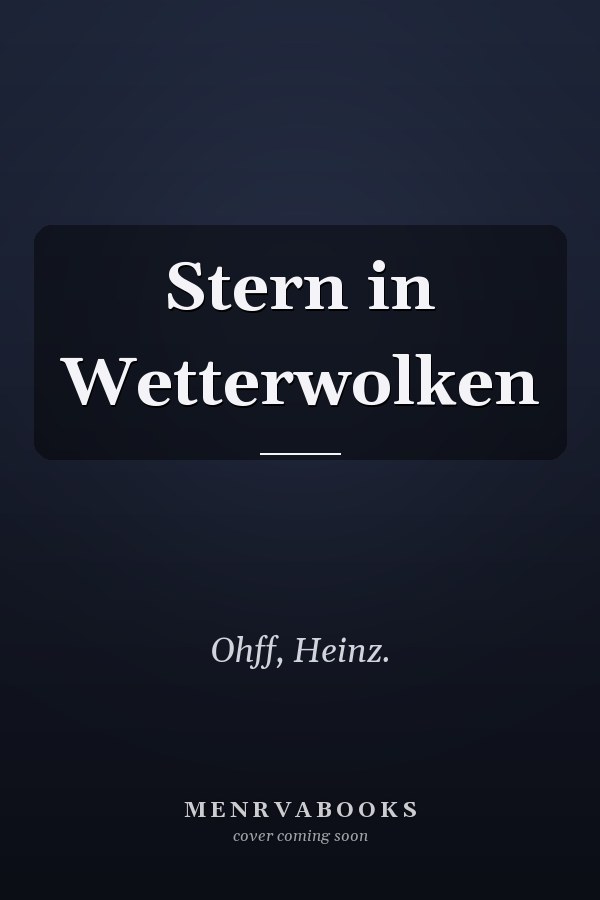 Stern in Wetterwolken