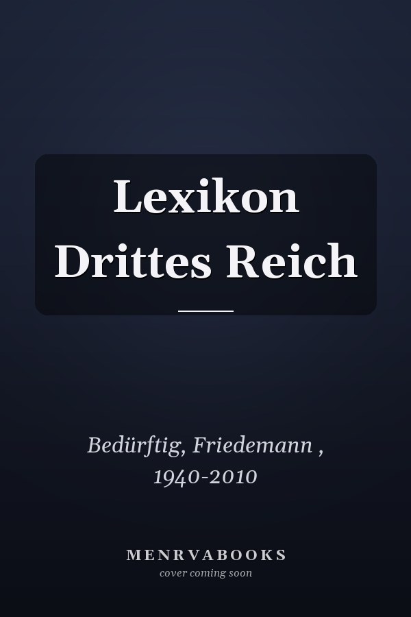 Lexikon Drittes Reich