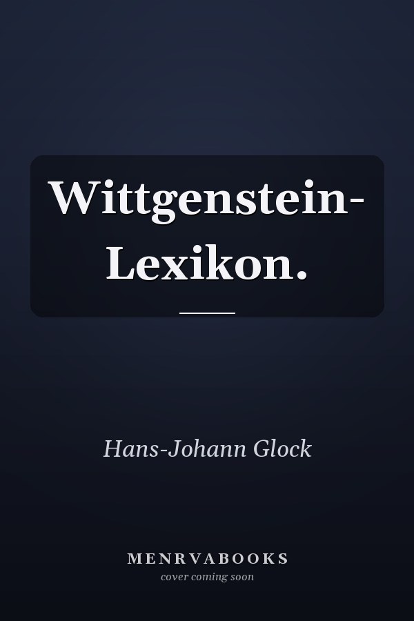 Wittgenstein- Lexikon.