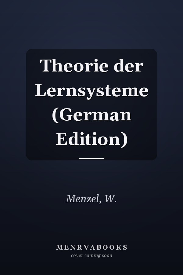 Theorie der Lernsysteme (German Edition)