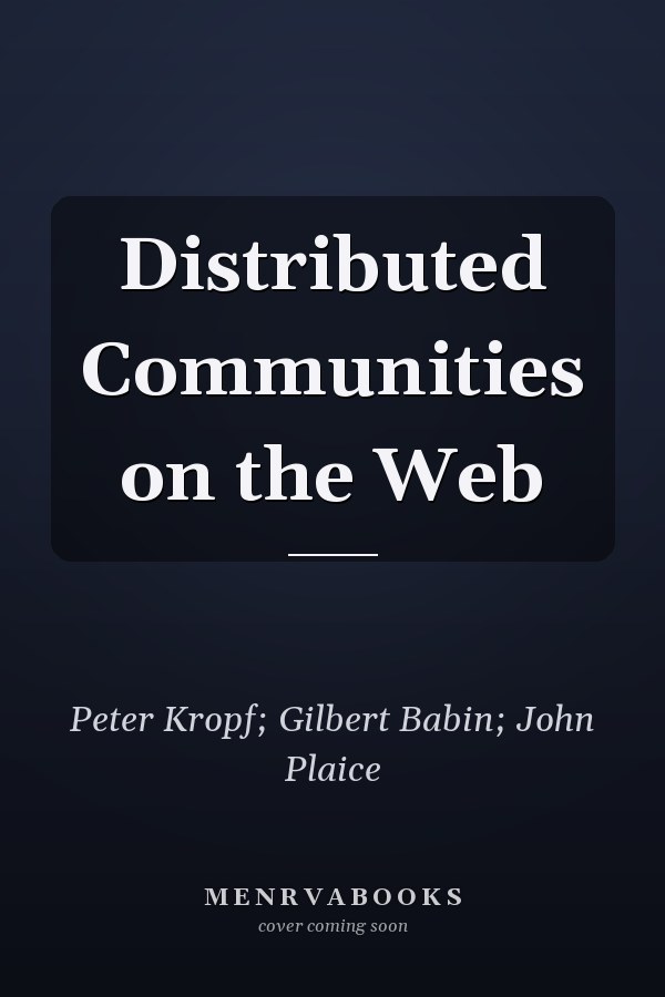 Distributed Communities on the Web