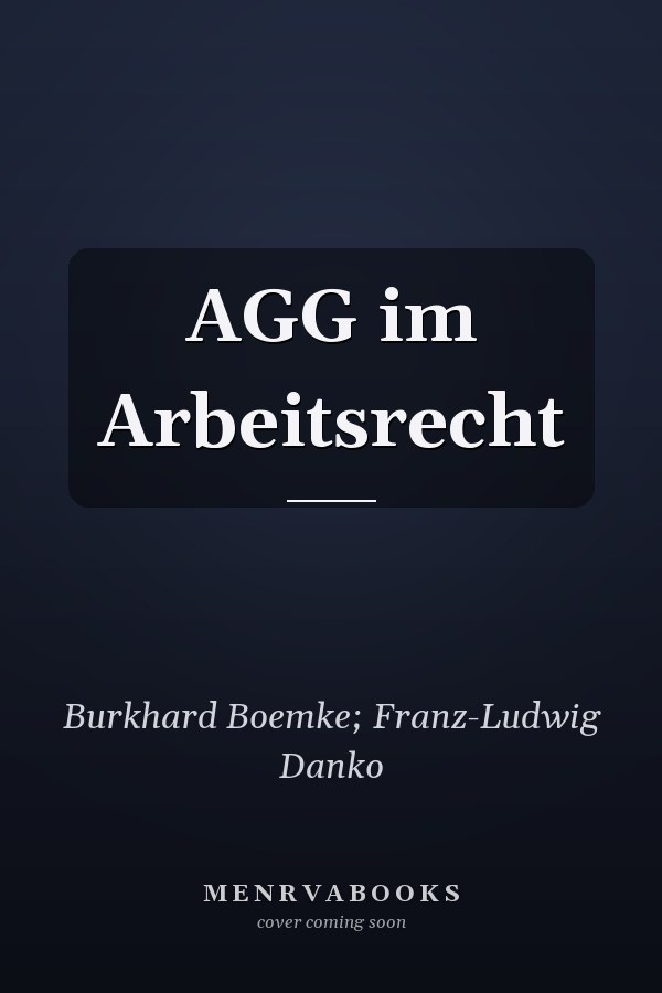 AGG im Arbeitsrecht