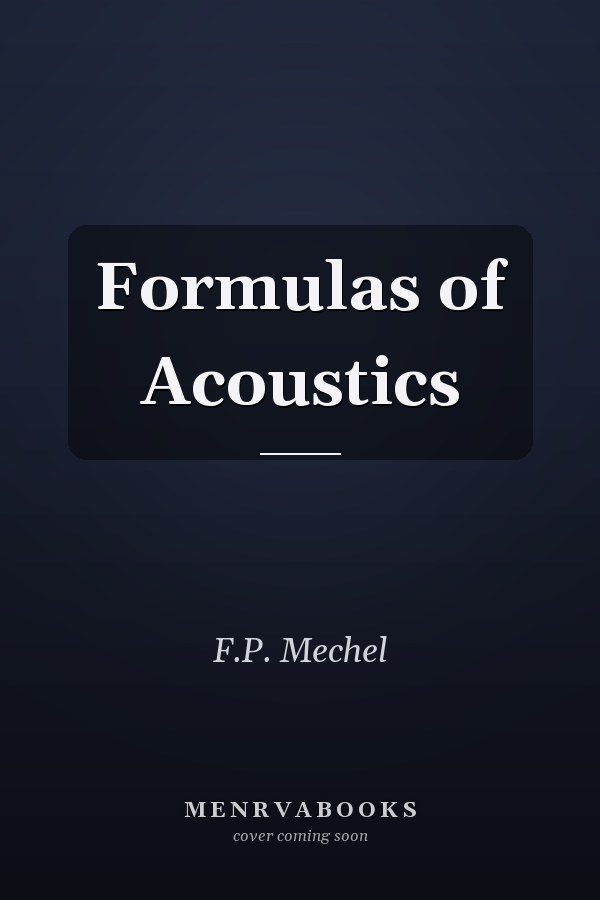 Formulas of Acoustics