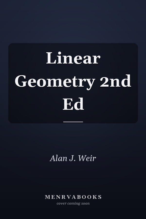 Linear Geometry 2nd Ed