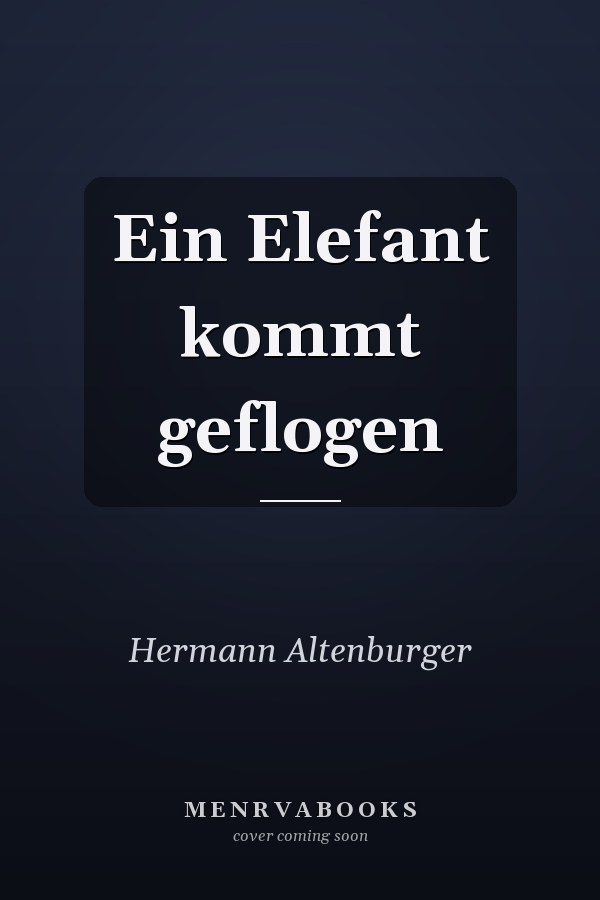 Ein Elefant kommt geflogen