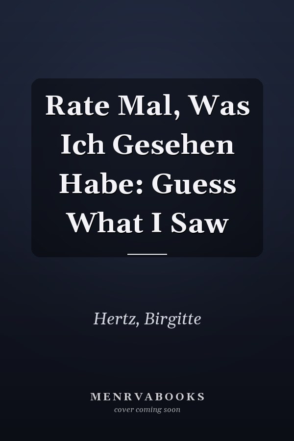 Rate Mal, Was Ich Gesehen Habe: Guess What I Saw