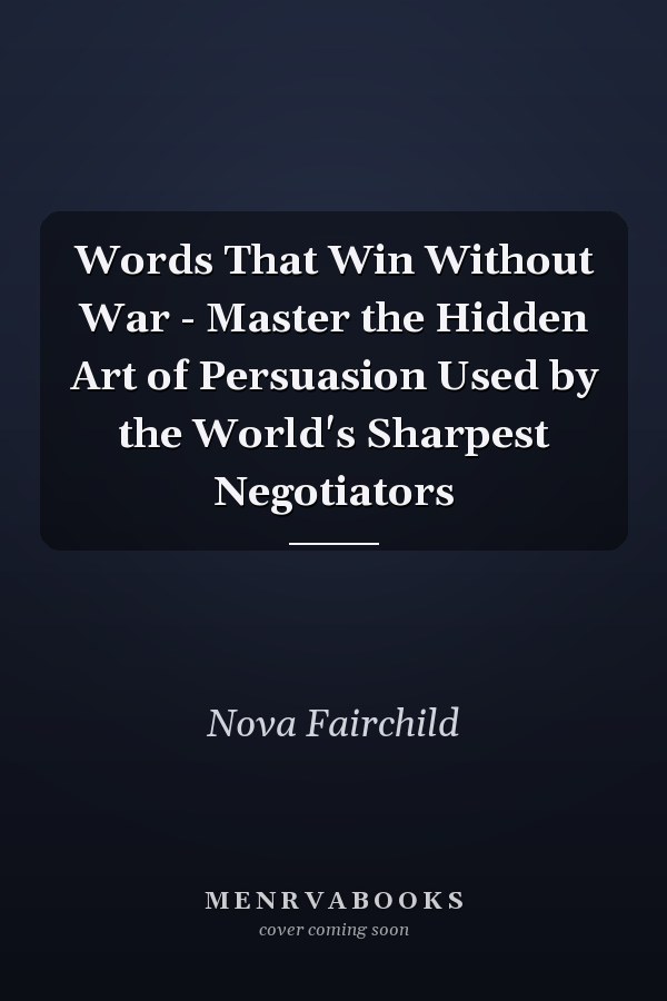 Words That Win Without War - Master the Hidden Art of Persuasion Used by the World's Sharpest Negotiators