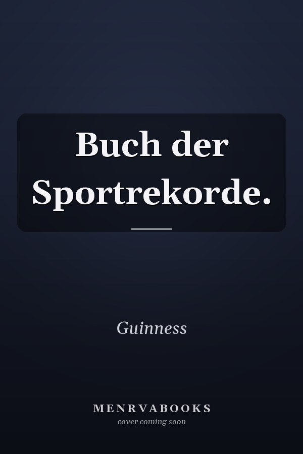 Buch der Sportrekorde.