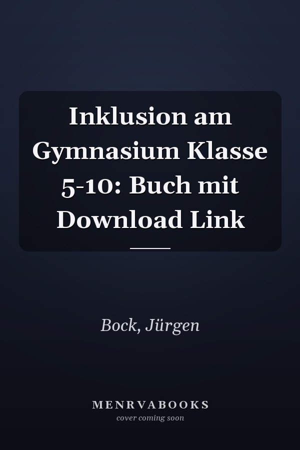 Inklusion am Gymnasium Klasse 5-10: Buch mit Download Link