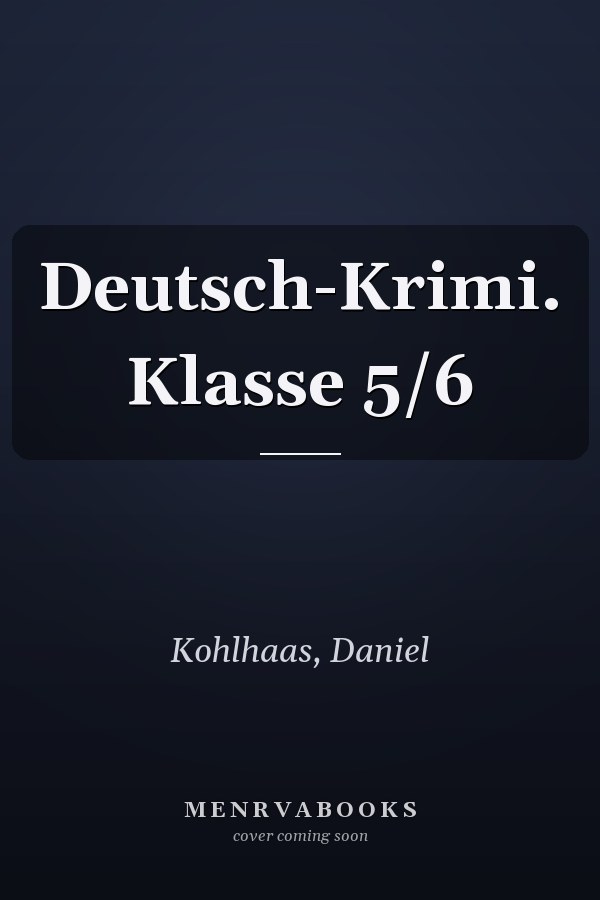 Deutsch-Krimi. Klasse 5/6