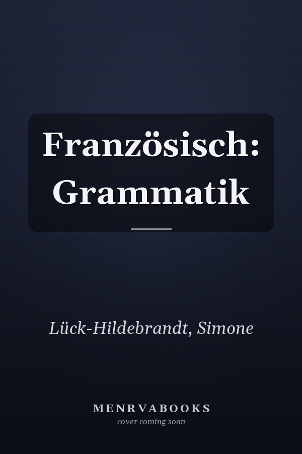 Französisch: Grammatik