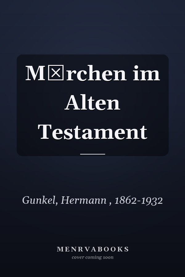 Mrchen im Alten Testament