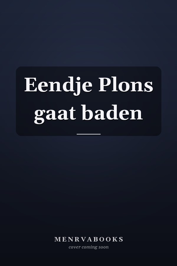 Eendje Plons gaat baden
