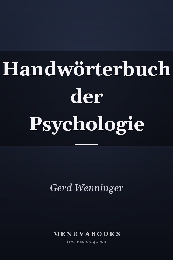 Handwörterbuch der Psychologie