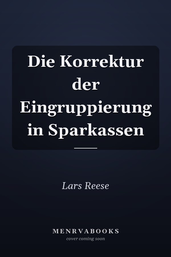Die Korrektur der Eingruppierung in Sparkassen