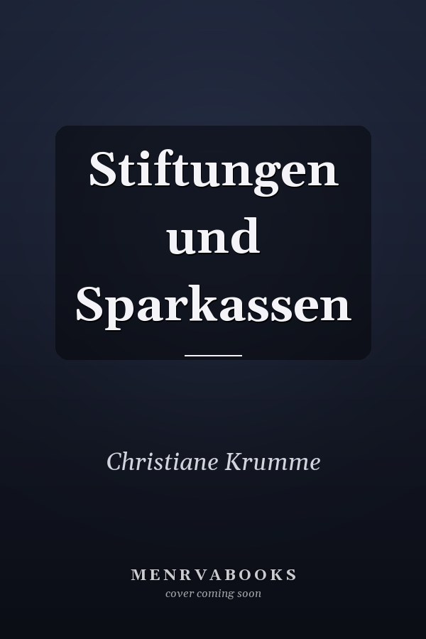 Stiftungen und Sparkassen