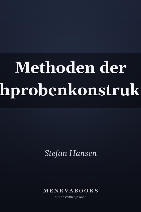 Methoden der Stichprobenkonstruktion