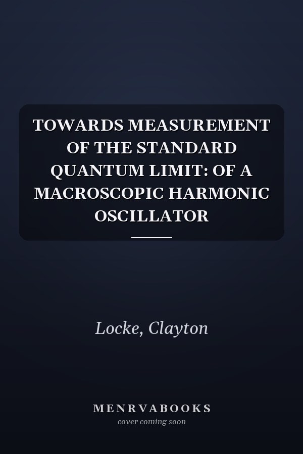 TOWARDS MEASUREMENT OF THE STANDARD QUANTUM LIMIT: OF A MACROSCOPIC HARMONIC OSCILLATOR