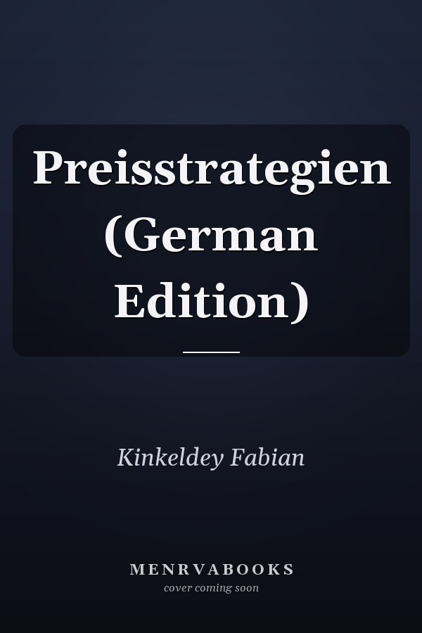 Preisstrategien (German Edition)