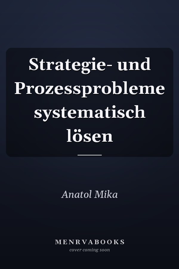 Strategie- und Prozessprobleme systematisch lösen