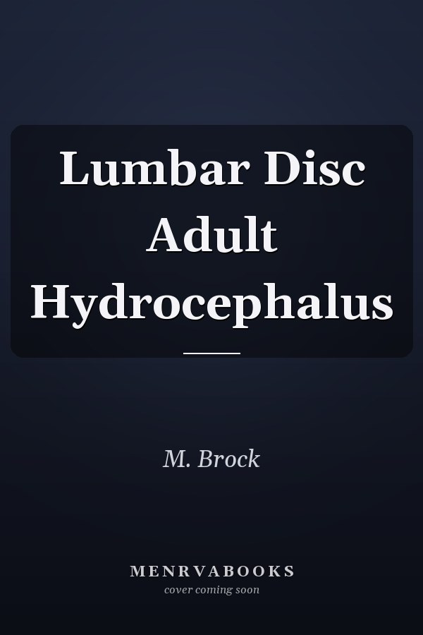 Lumbar Disc Adult Hydrocephalus