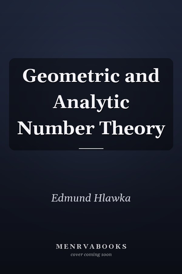 Geometric and Analytic Number Theory
