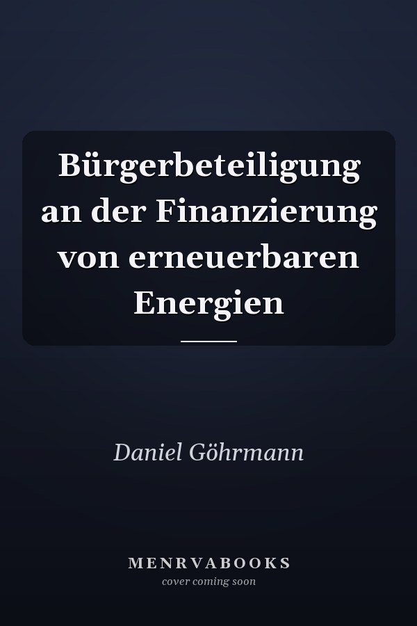 Bürgerbeteiligung an der Finanzierung von erneuerbaren Energien