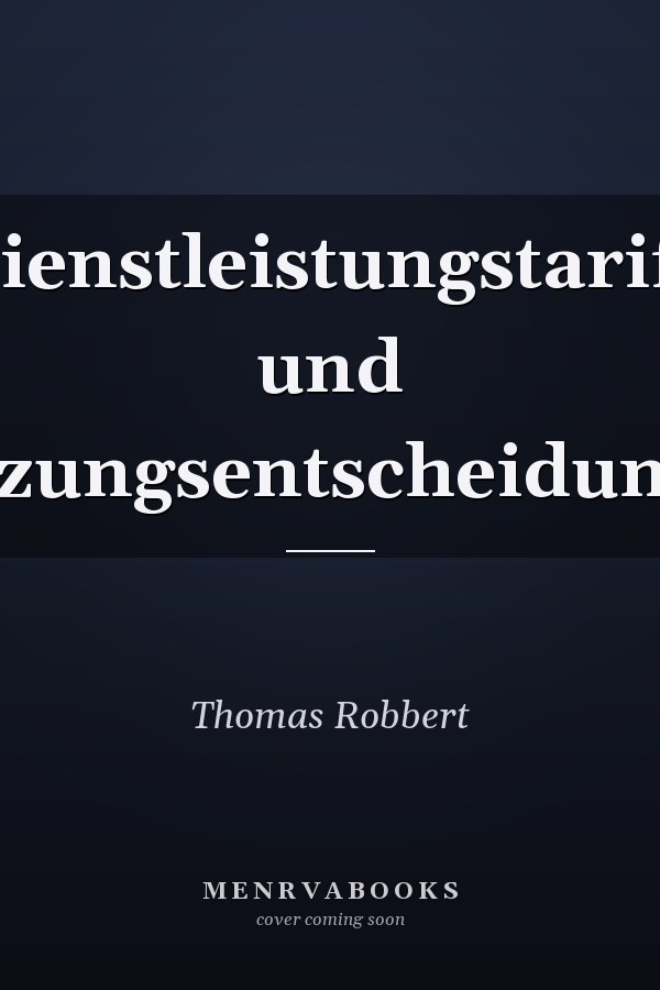 Dienstleistungstarife und Nutzungsentscheidungen