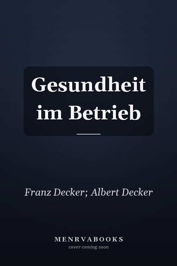 Gesundheit im Betrieb