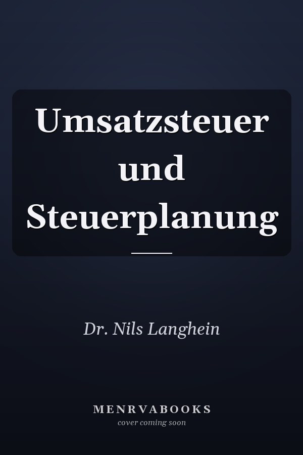 Umsatzsteuer und Steuerplanung
