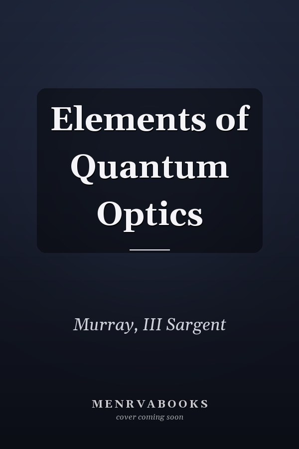 Elements of Quantum Optics