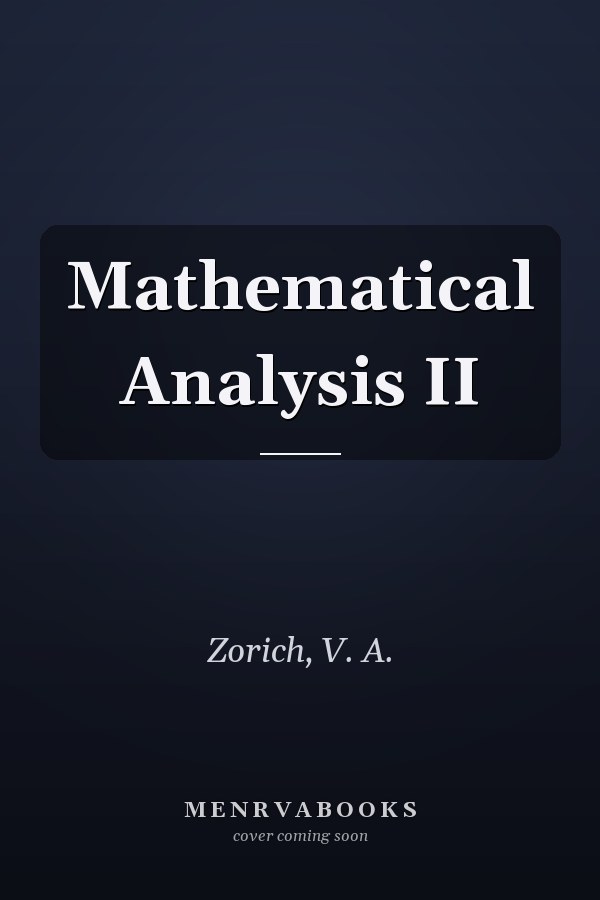 Mathematical Analysis II