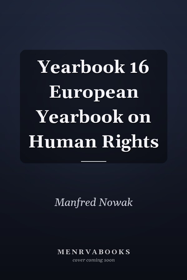 Yearbook 16 European Yearbook on Human Rights