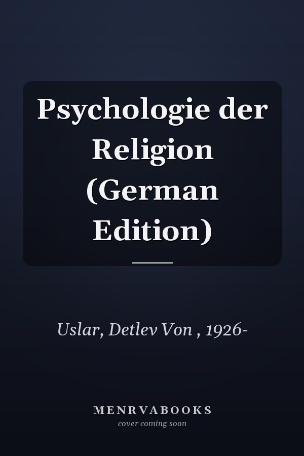 Psychologie der Religion (German Edition)