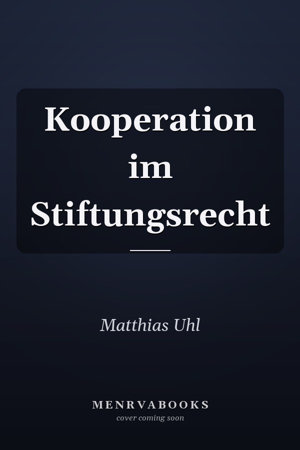 Kooperation im Stiftungsrecht