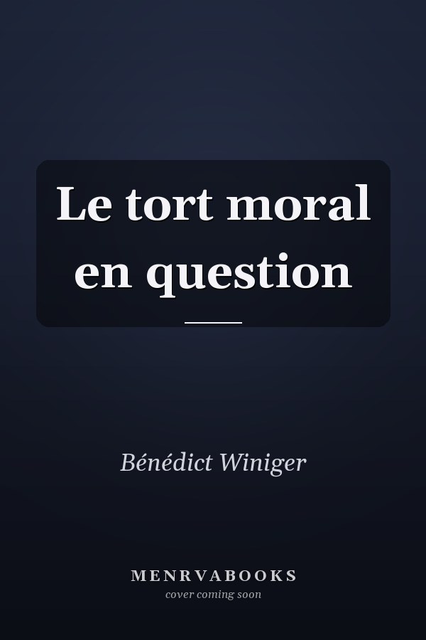 Le tort moral en question