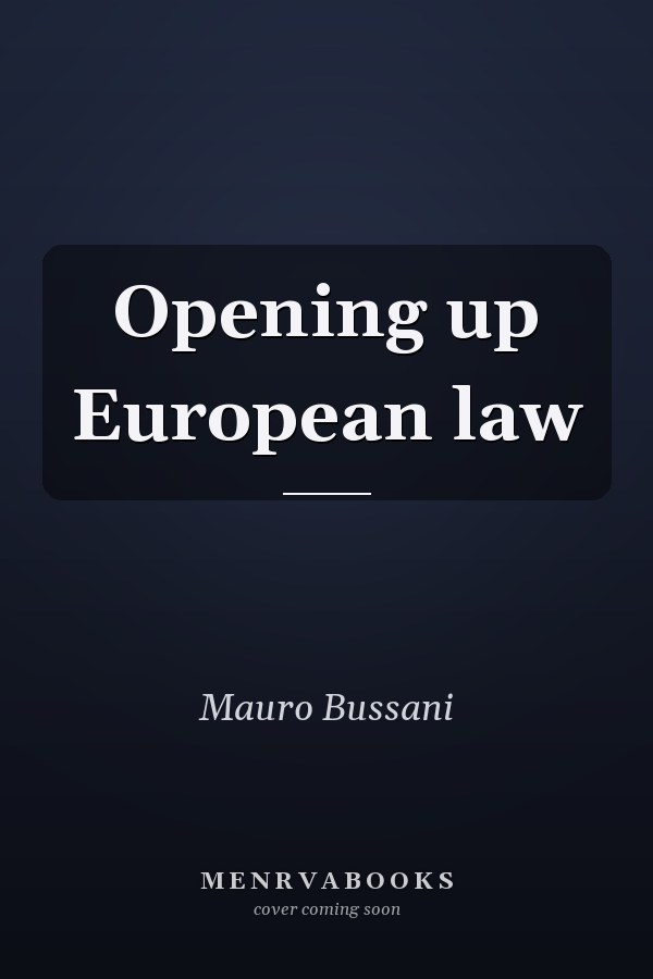 Opening up European law