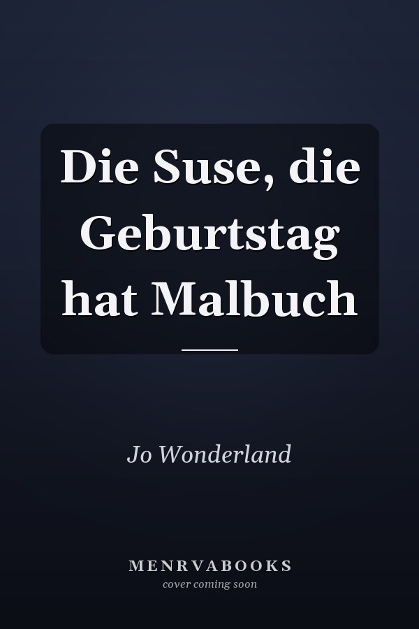 Die Suse, die Geburtstag hat Malbuch
